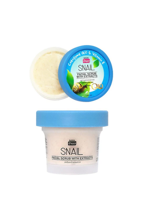 Banna Snail Facial Scrub with Extracts, 100ml
