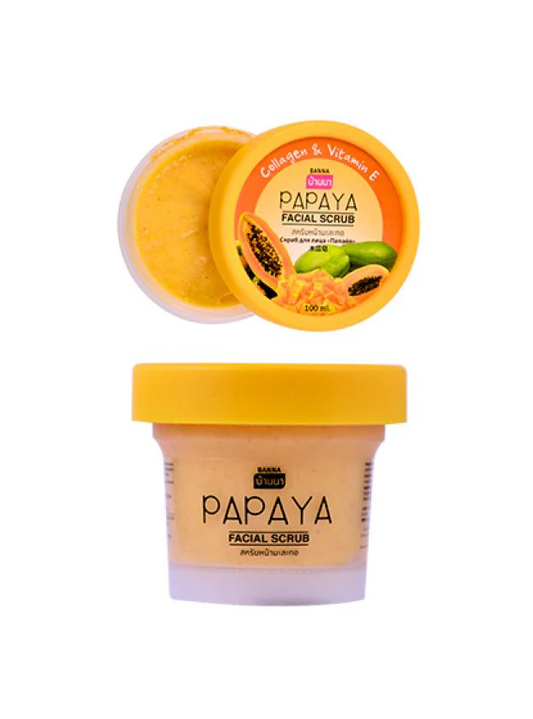 Banna Papaya Facial Scrub, 100 ml