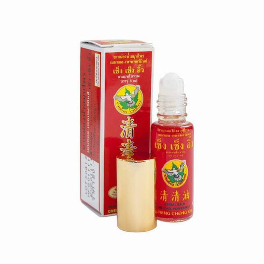 Cheng Cheng Herbal Oil Menthol Peppermint Roll-On