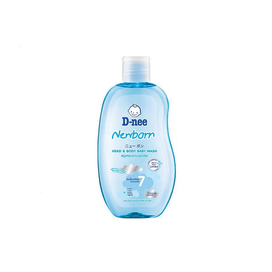 D-nee For Newborn Head & Body Baby Wash, 180 ml