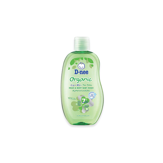D-nee Organic Head & Body Baby Wash, 180 ml