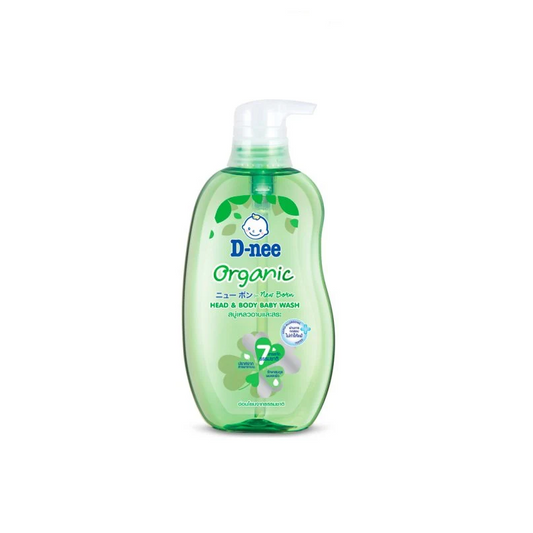 D-nee Organic Head & Body Baby Wash, 380 ml