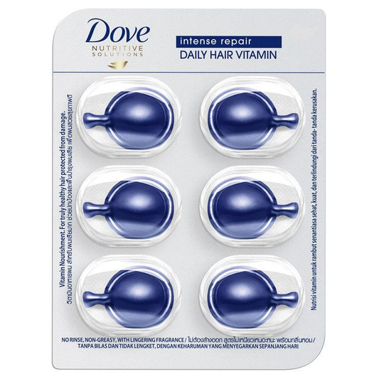 Dove Intense Repair Daily Hair Vitamins, 6 capsules