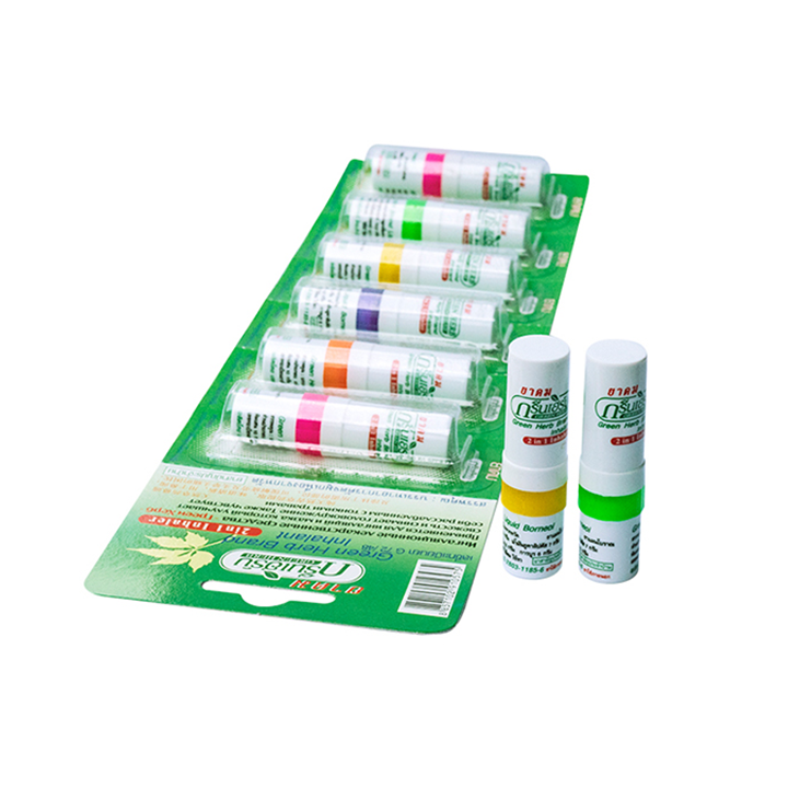 Green Herb Inhalant 2 in 1 (2ml) – Made in Thailand – ShopyThai