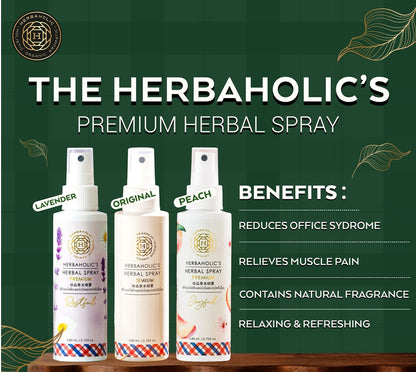 Herbaholic's Pain Relief Herbal Spray, 80 ml