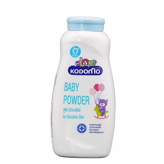 Kodomo Baby Powder Extra Mild for Sensitive Skin, 160g