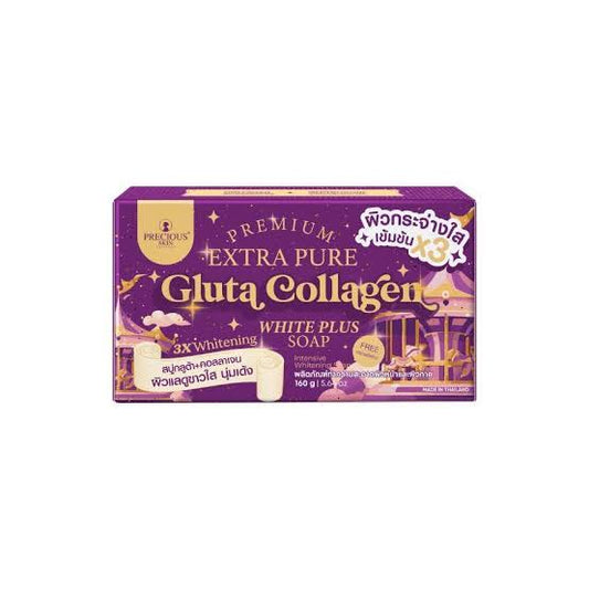 Precious Skin Premium Extra Pure Gluta Collagen White Plus Soap, 160g
