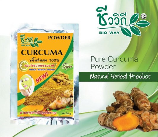 Bio Way Curcuma Natural Herbal Powder 100% (20 g)