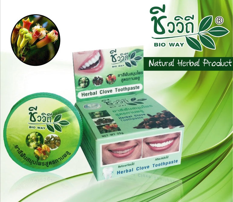 Bio Way Herbal Clove Toothpaste (25 g)