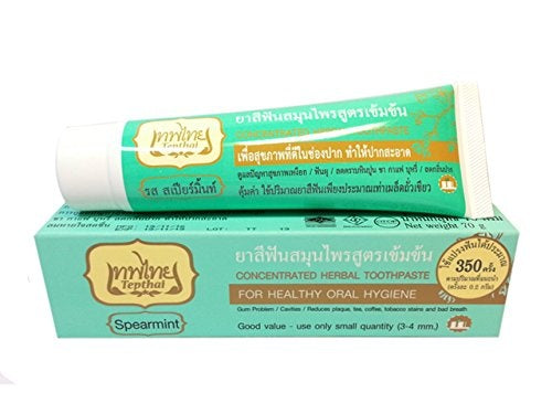 Tepthai Concentrated Herbal Toothpaste Spearmint (70g)