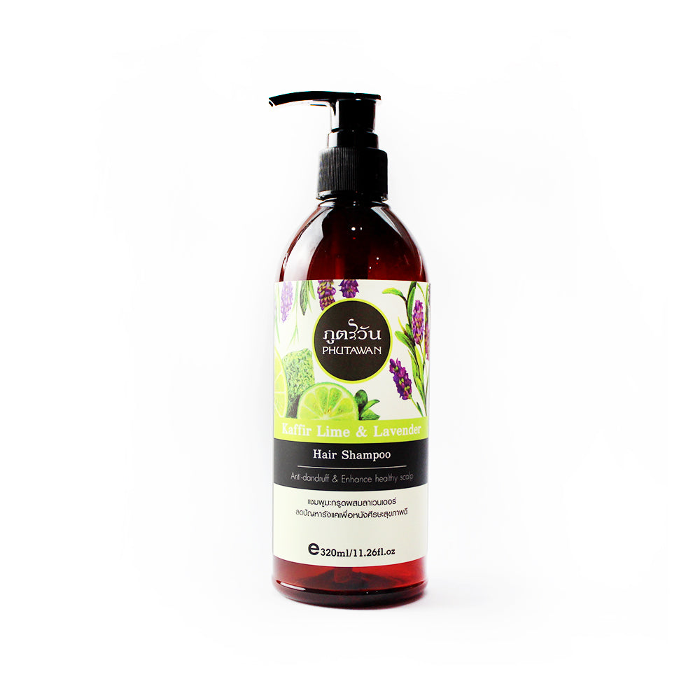 Phutawan Bergamot Shampoo Mixed with Lavender (350 ml)