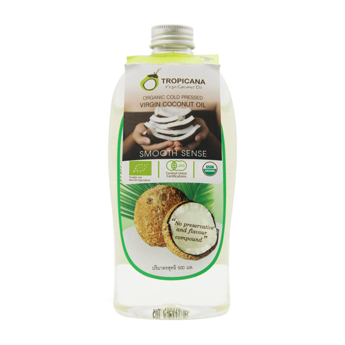 Tropicana Organic Cold Pressed Virgin Coconut Oil (500ml)