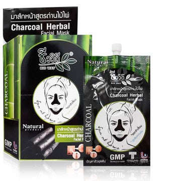 Bio Way Charcoal Herbal Facial Mask, 15g