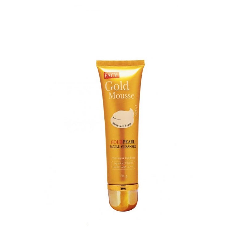 Facy Gold Mousse Facial Cleanser, 100 g