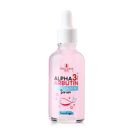 Precious Skin Thailand Alpha Arbutin 3 Plus Collagen Serum for Face, 50ml