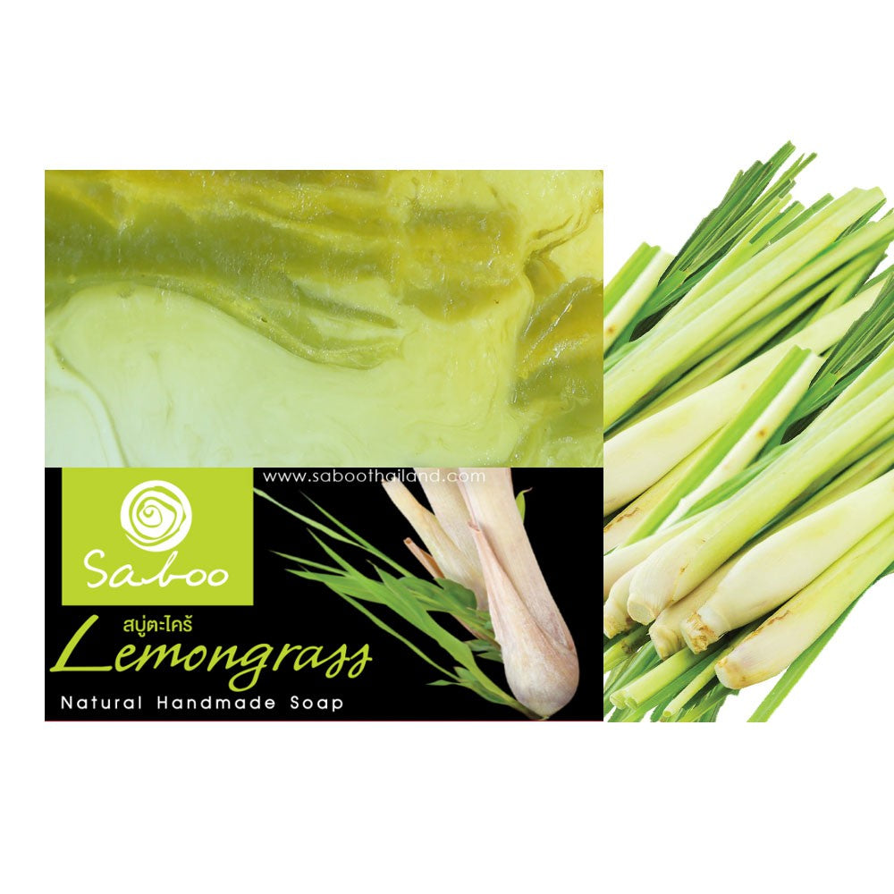 Saboo Natural Soap - Lemongrass, 100g
