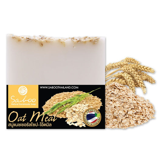 Saboo Natural Soap - Oatmeal, 100g