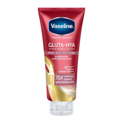 Vaseline Healthy Bright Gluta-Hya Serum Burst Lotion Pro-Age Restore