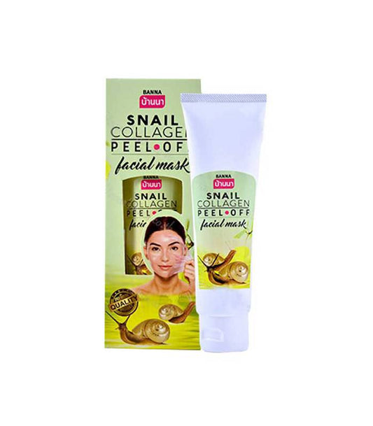 Banna Snail Collagen Peel Off Facial Mask (120ml)
