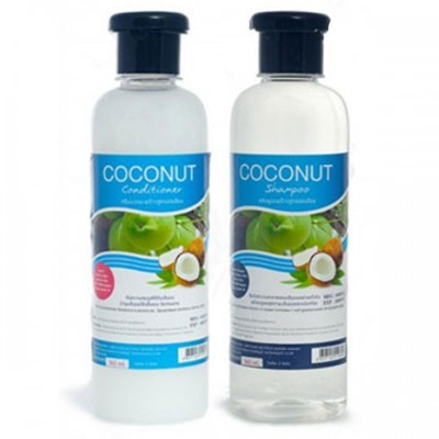 Banna Coconut Hair Shampoo + Conditioner (360ml+360ml)