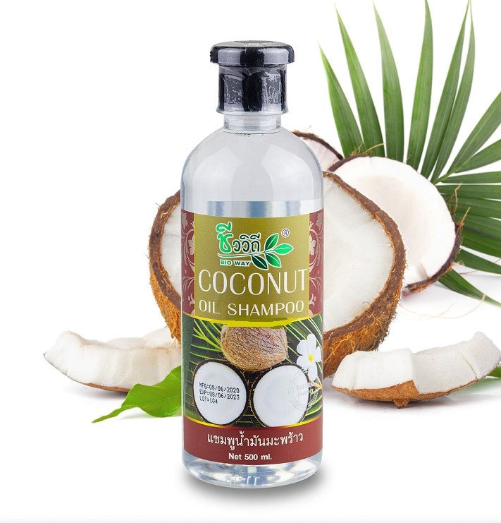Bio Way Coconut Natural Herbal Shampoo, 500 ml