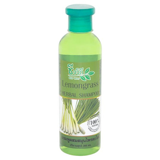 Bio Way Lemongrass Herbal Shampoo (360ml)