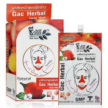 Bio Way Gac Herbal Facial Mask,15g