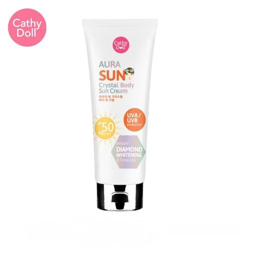 Cathy Doll Aura Sun Crystal Body Sun Cream SPF 50 PA+++ (138 ml)