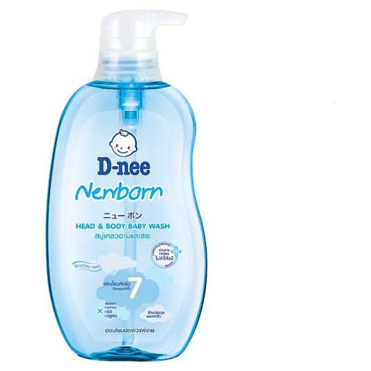 D-nee For Newborn Head & Body Baby Wash, 380 ml