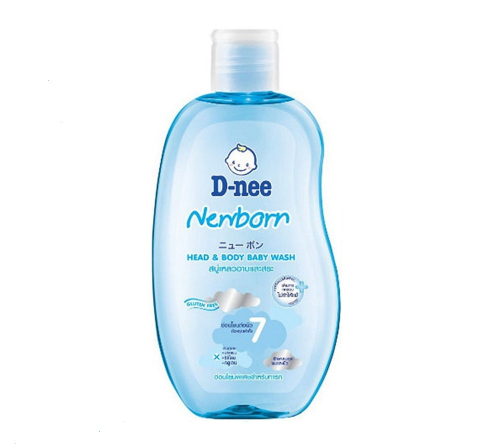 D-nee For Newborn Head & Body Baby Wash, 200 ml