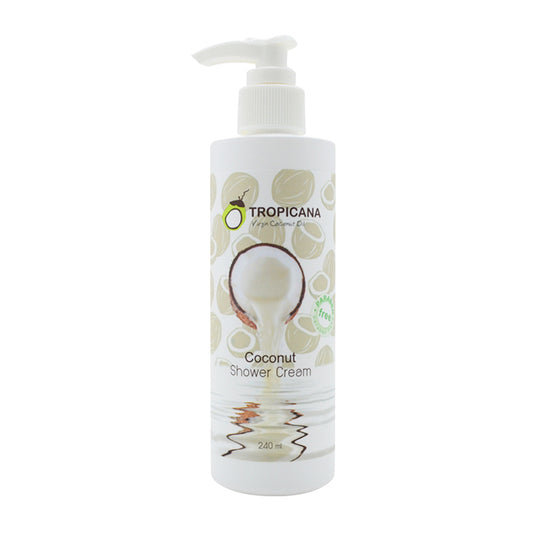 Tropicana Coconut Shower Cream Coconut (240ml)