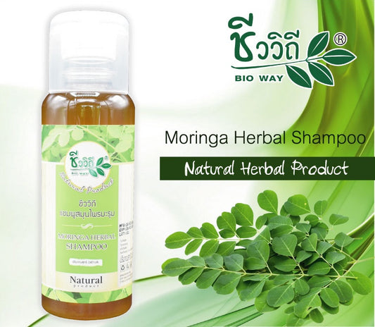 Bio Way Moringa Herbal Shampoo (240 ml)
