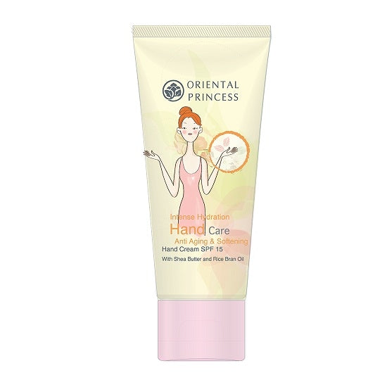 Oriental Princess Intense Hydration Hand Care Anti Aging & Softening Hand Cream SPF 15, 75g