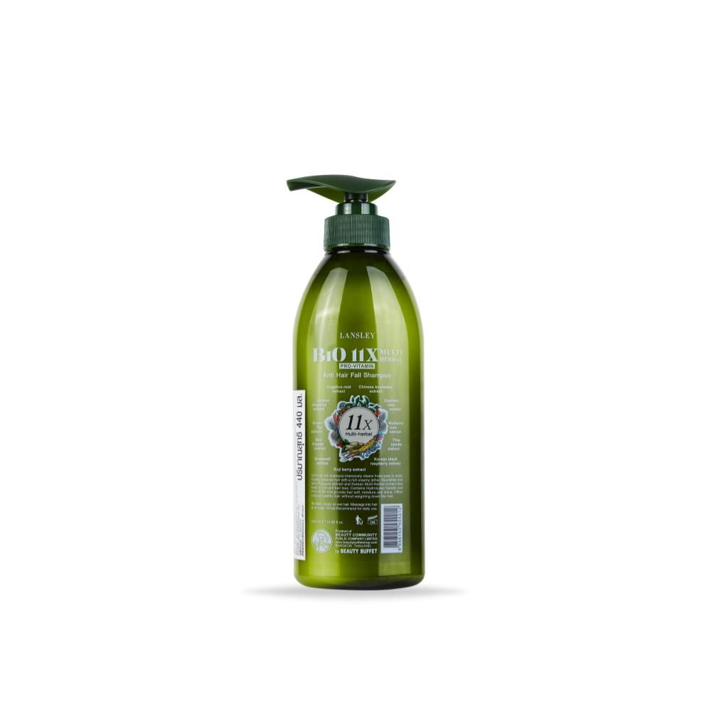 Lansley Bio 11X Multi Herbal Pro-Vitamin Anti Hair Fall Shampoo, 440ml