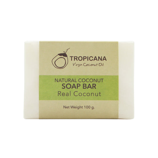 Tropicana Natural Coconut Soap Bar Real Coconut (100g)