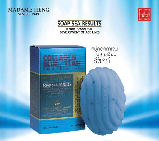 Madame Heng Collagen Blue Ozean Soap Sea Results (80g)