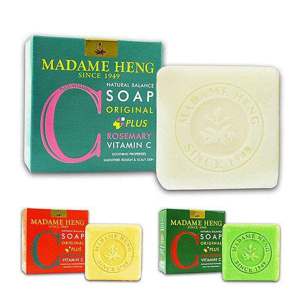 Madame Heng Natural Balance Soap Plus Vitamin C (150g x 3 pcs)