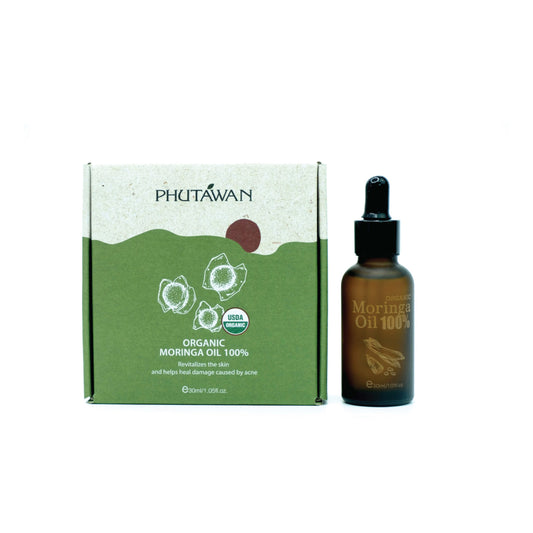 Phutawan Organic Moringa Oil 100% (30 ml)
