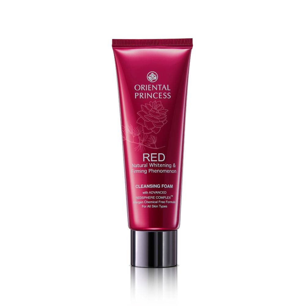 Oriental Princess RED Natural Whitening & Firming Phenomenon Cleansing Foam, 100g