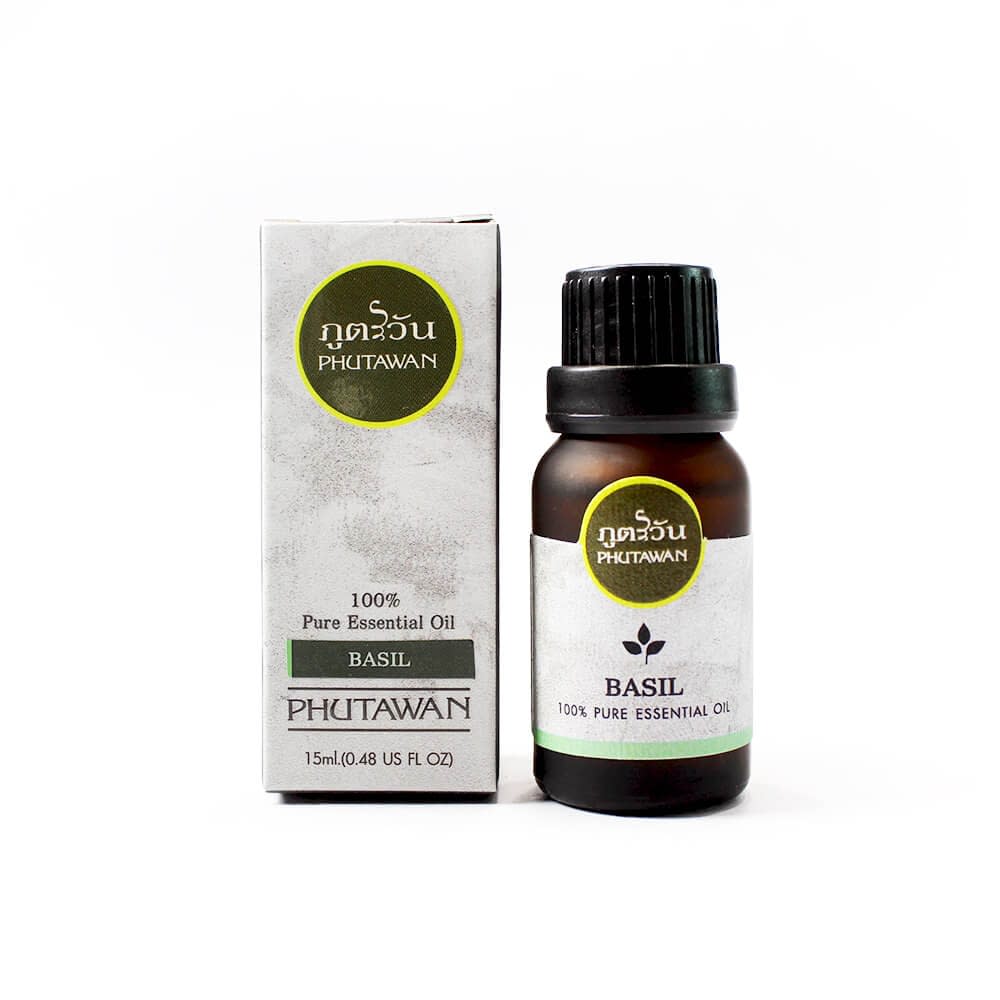 Phutawan Basil Pure Essential Oil (15ml)