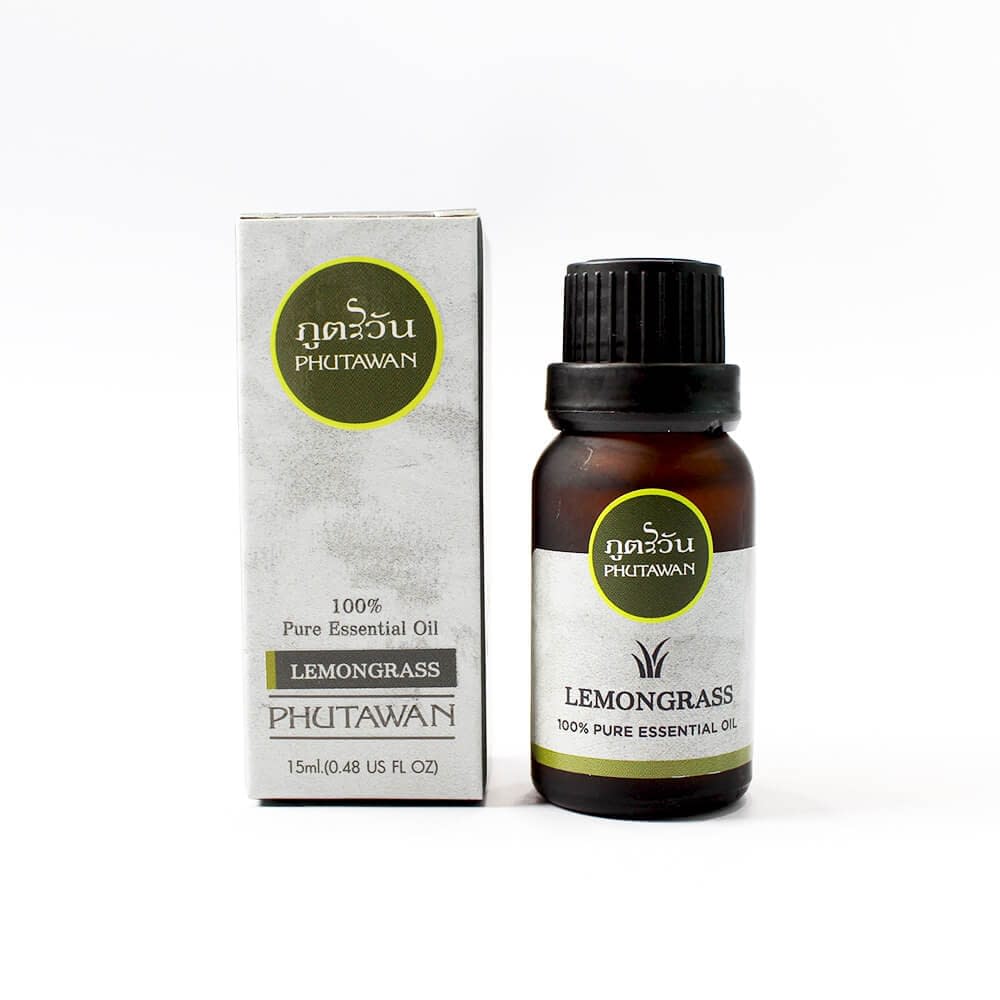 Phutawan Lemongrass Pure Essential Oil (15ml)