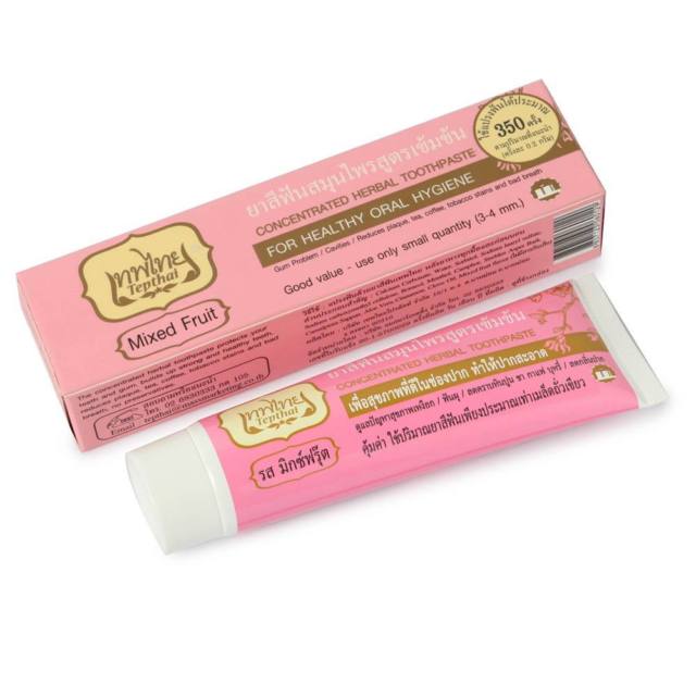 Tepthai Concentrated Herbal Toothpaste Mixed Fruit (70g)