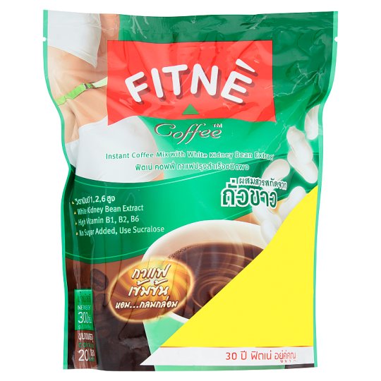 Fitne Coffee Instant Coffee Mix with White Kidney Bean Extract (15g x 20 sachets)