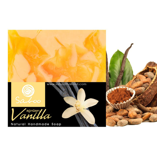 Saboo Natural Soap - Vanilla, 100g